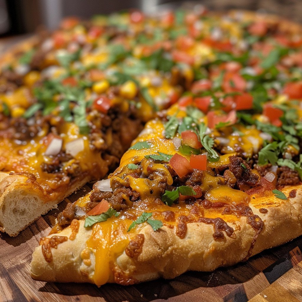 Easy Taco Pizza